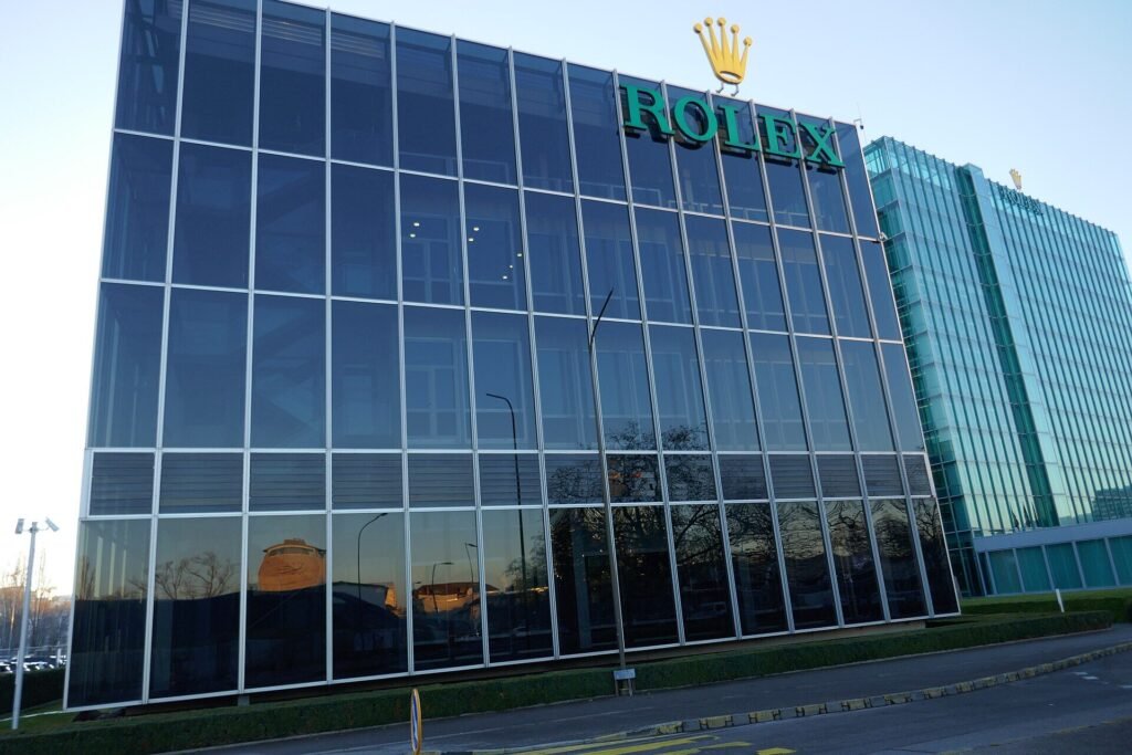 Rolex headquarters in Geneva